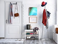 Petite armoire pour clés avec motif au choix K01 Lignes concentriques