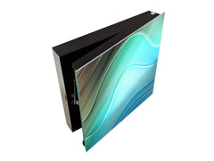 Petite armoire pour clés avec motif au choix K01 Lignes concentriques