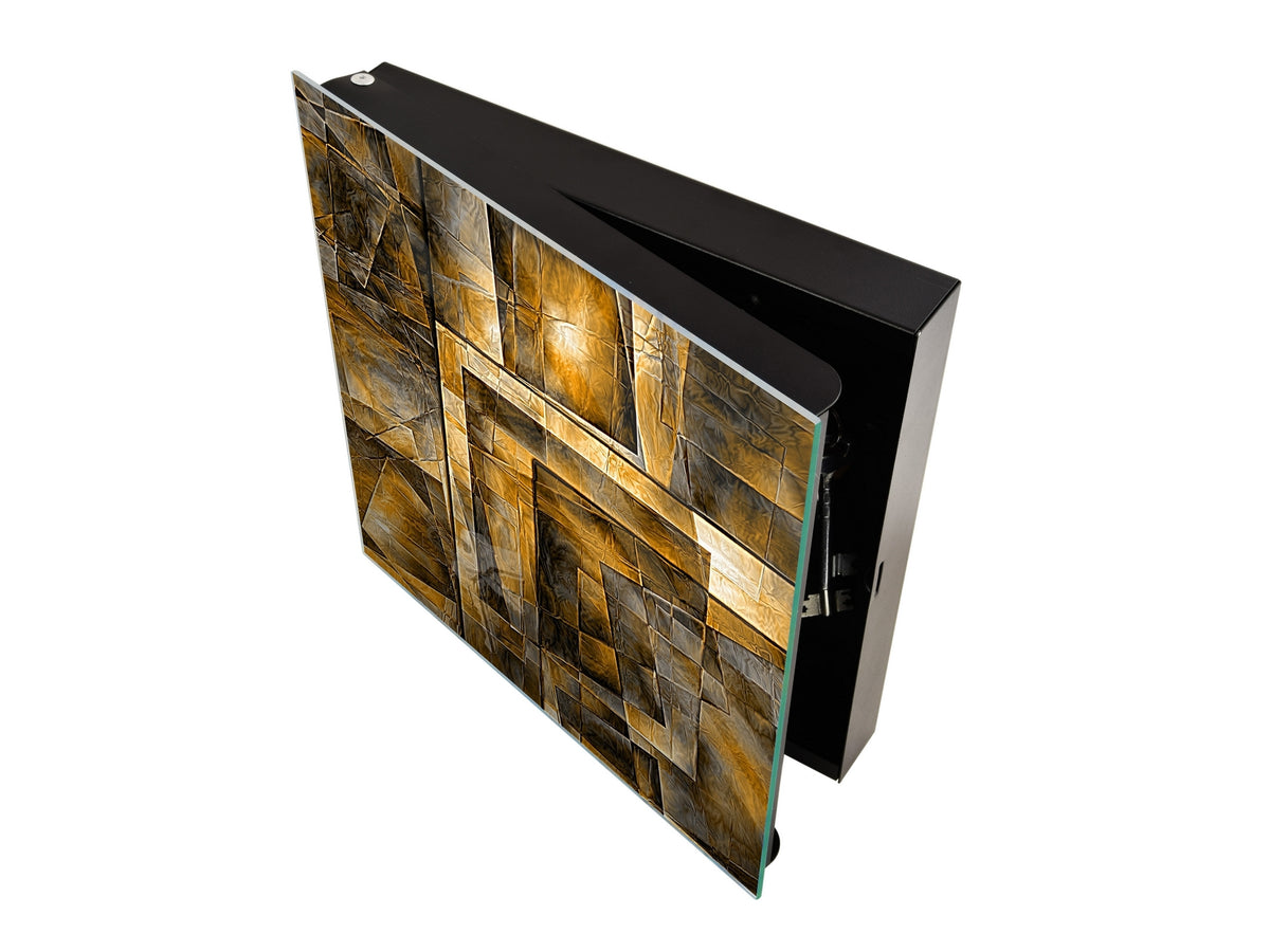 Decorative key Storage Cabinet K01 Background squares