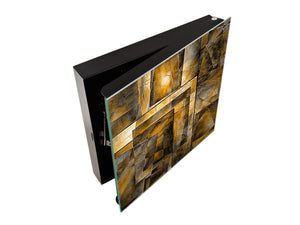 Decorative key Storage Cabinet K01 Background squares