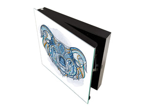 Elegante Caja de Llaves con decoración a tu gusto K12  Cabeza del koala