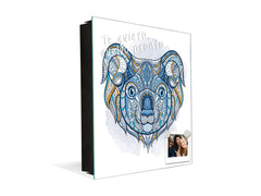 Wall Mount Key Box together K12 Head of the koala