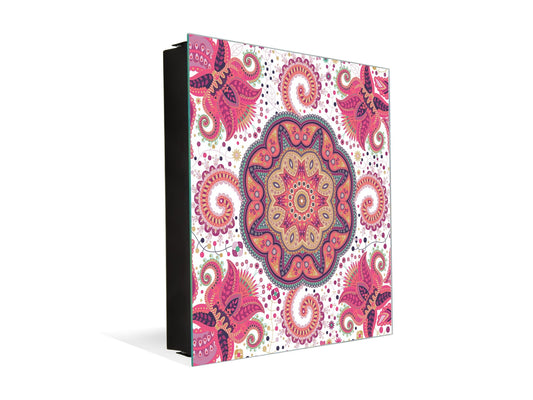 Decorative Key Organizer K01 Ornamental pattern