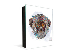 Wall Mount Key Box together K12 Head of the monkey