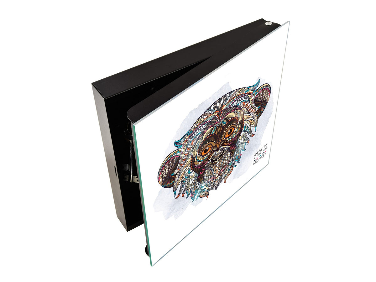 Wall Mount Key Box together K12 Head of the monkey