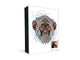 Wall Mount Key Box together K12 Head of the monkey