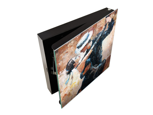 50 Key lock Box storage holder K13 Tango dancer