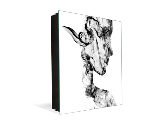 50 Key lock Box storage holder K13 Portrait of young woman