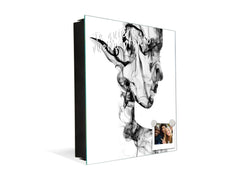 50 Key lock Box storage holder K13 Portrait of young woman