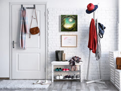 Petite boîte de décoration pour clés avec images au choix K05 Forêt sombre enchantée