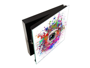 Key Cabinet together K01 Eye with butterflies