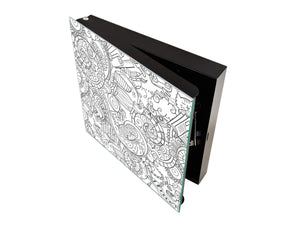 Elegante Caja de Llaves con decoración a tu gusto K12  Rutina matutina