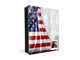 Key Storage Box K06 America flag of silk