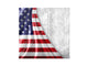 Armadietto chiavi con decorazione a scelta K06: Bandiera americana di seta