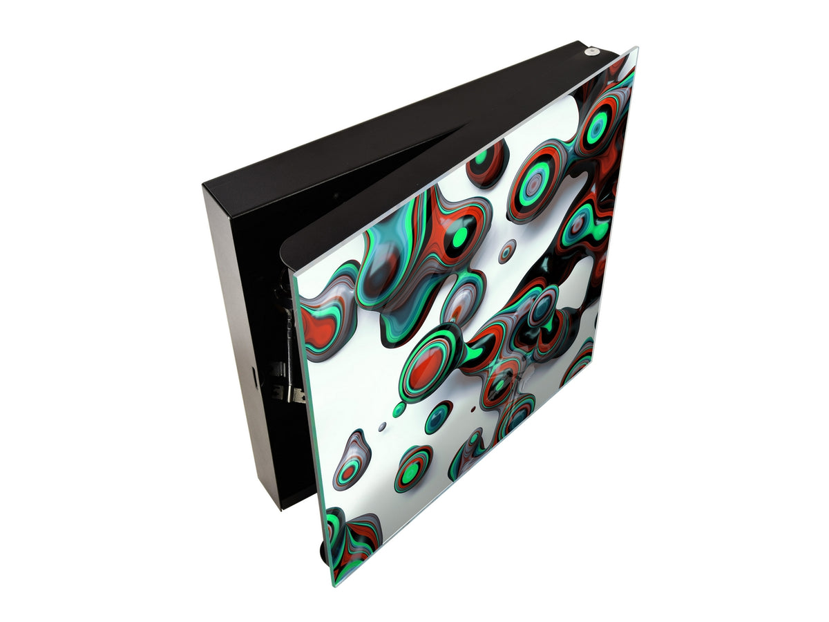 Dekorative Key Box K01 Wellenförmige Blasen