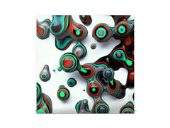 Dekorative Key Box K01 Wellenförmige Blasen