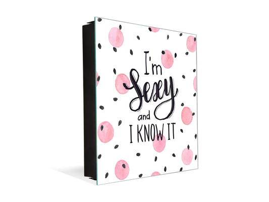 50 Key lock Box storage holder K13 I'm sexy and i know it