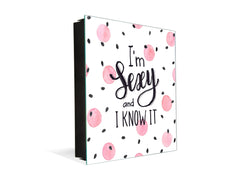 50 Key lock Box storage holder K13 I'm sexy and i know it