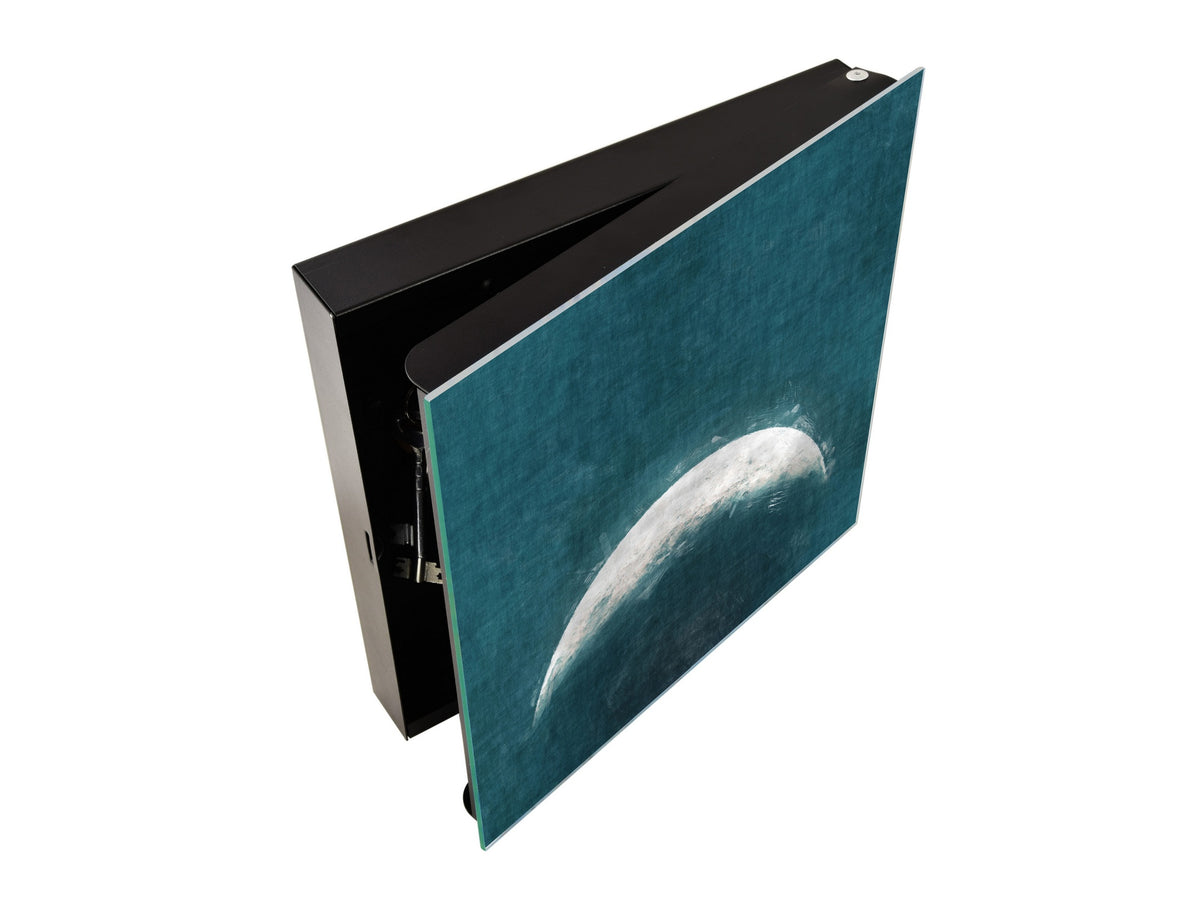 Petite armoire pour clés avec motif au choix K01 Lignes concentriques