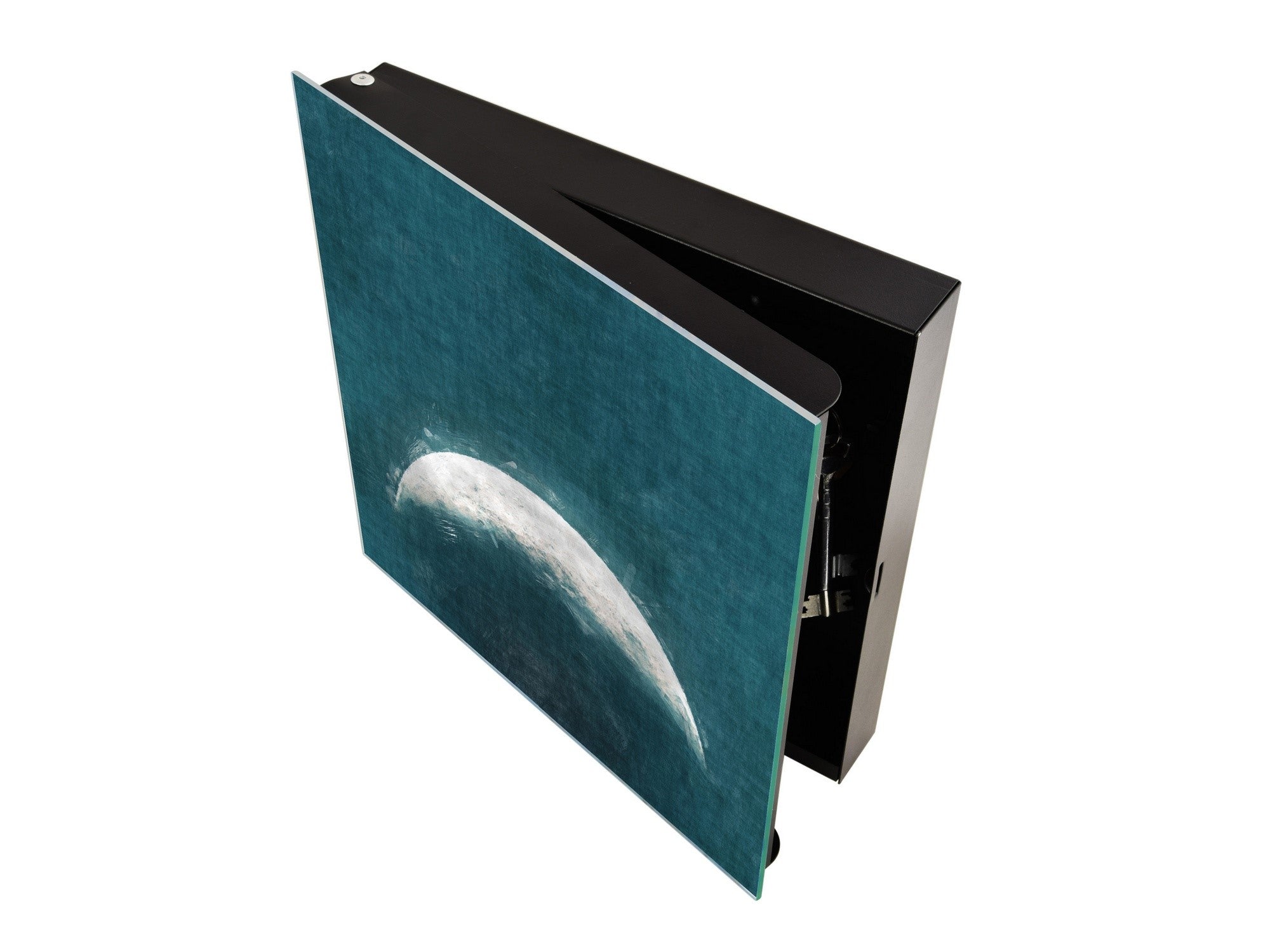 Petite armoire pour clés avec motif au choix K01 Lignes concentriques