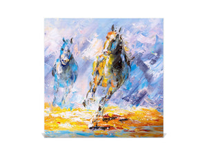 Wall Mount Key Box together with Decorative Dry Erase Board K14 Worldly motives: Horse run