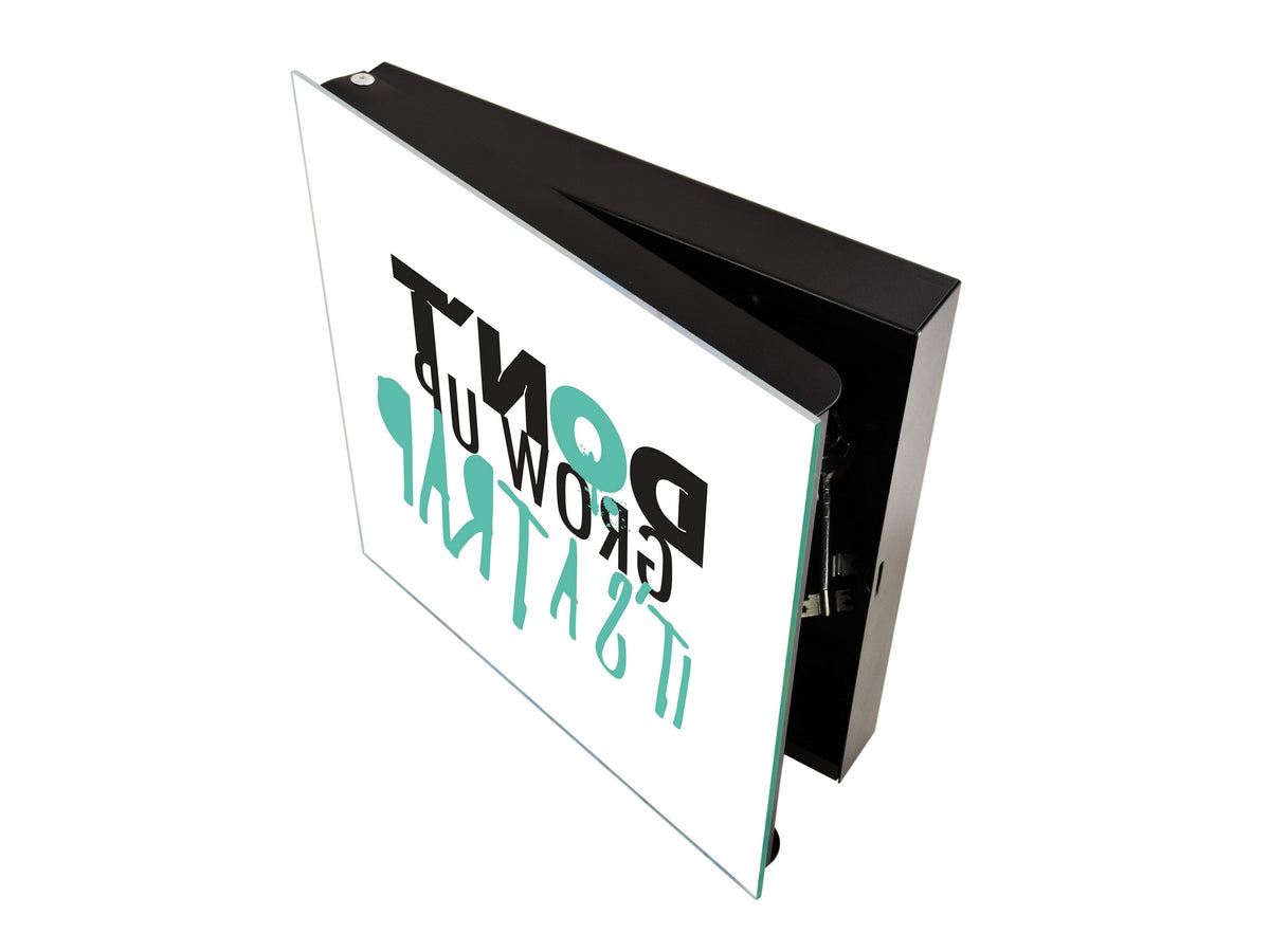 Decorative key Storage Cabinet K07 Quote poster