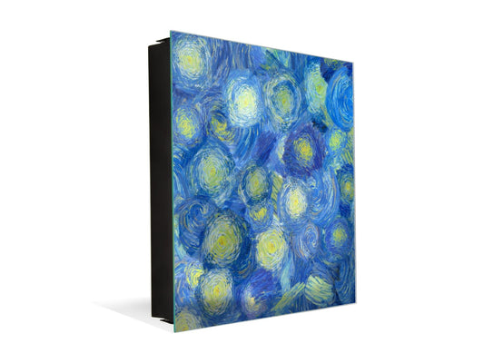 Key Cabinet Storage Box K01 Abstract Van Gogh