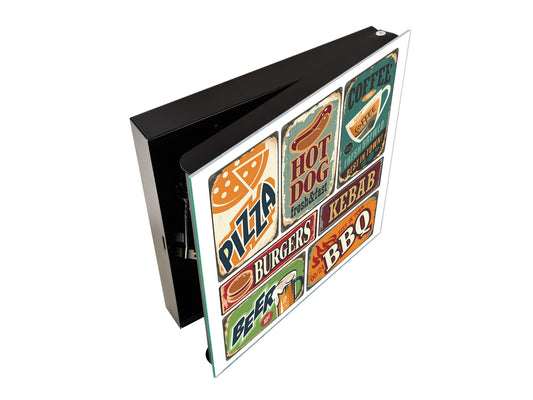 Key Storage Box K10 Retro food poster