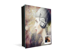 50 Key lock Box storage holder K13 Cyborg woman