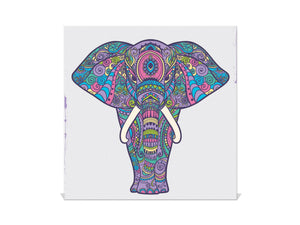 Elegante Caja de Llaves con decoración a tu gusto K12 Mapa con elefante