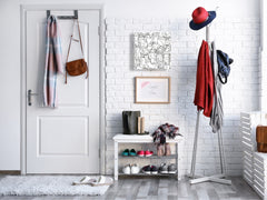 Armoire porte-clés de décoration avec tableau K02 Doodle des chats