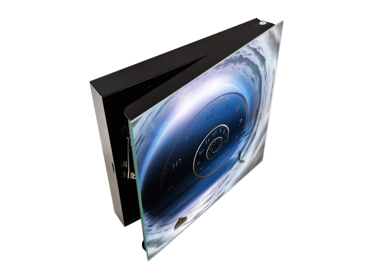 Armadietto moderno per chiavi con motivo a scelta K01 Linee concentriche