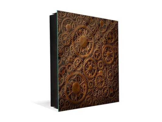 Wall Mounted Key Holder K01 Interlocking and loose gears