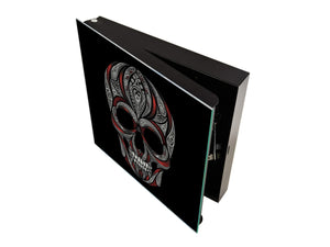 Wall Mount Key Box together K12 Skull and bloody strips