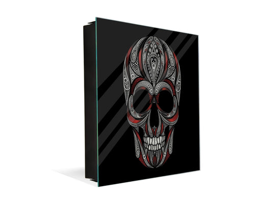 Wall Mount Key Box together K12 Skull and bloody strips