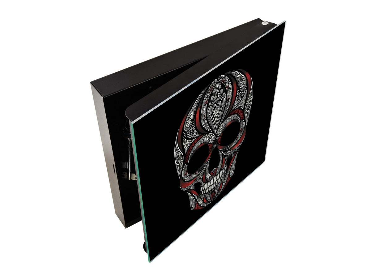 Wall Mount Key Box together K12 Skull and bloody strips