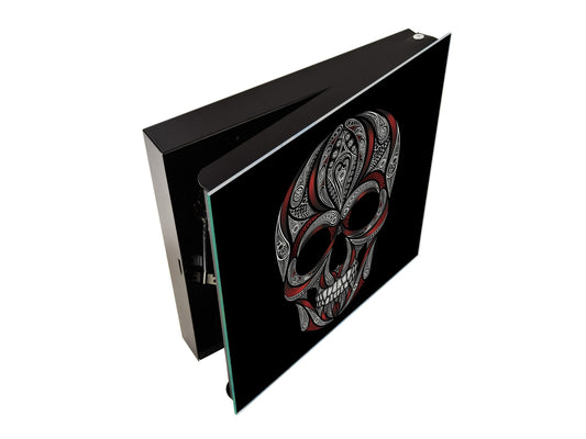 Wall Mount Key Box together K12 Skull and bloody strips