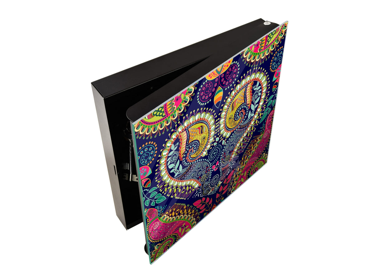 Petite armoire pour clés avec motif au choix K01 Inspirations Cachemire