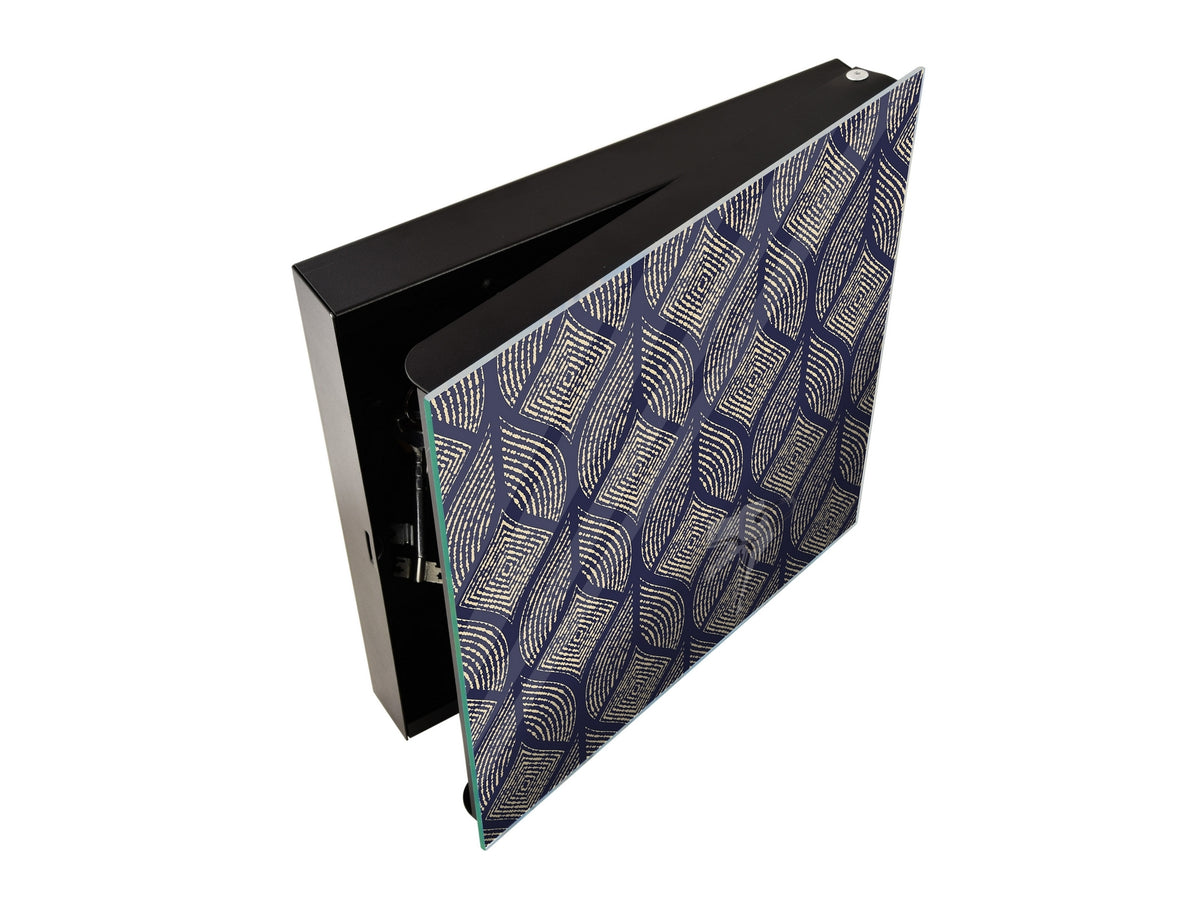 Wall Mount Key Box together K12 Abstract pattern