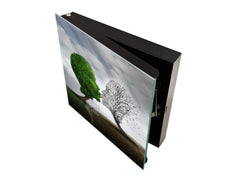 Porte-clés décoratif avec tableau à surface magnétique K10 Amour mort