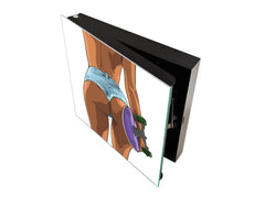 50 Key lock Box storage holder K13 Sexy young woman