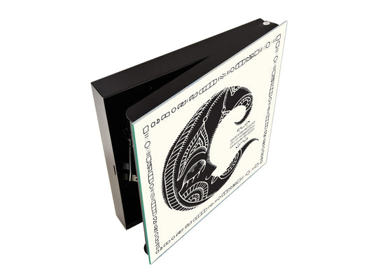 Petite boîte de décoration pour clés avec images au choix K05 Design oriental de la lune