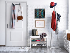 Armoire porte-clés de décoration avec tableau K14 Motifs mondains  Vitrail abstrait