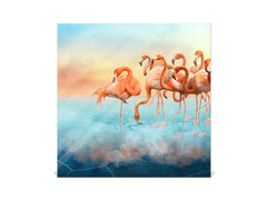 Key Organizer Cabinet K11 Red flamingo