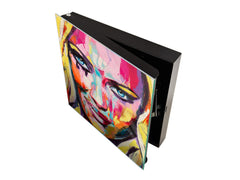 50 Key lock Box storage holder K13 A fantasy woman portrait