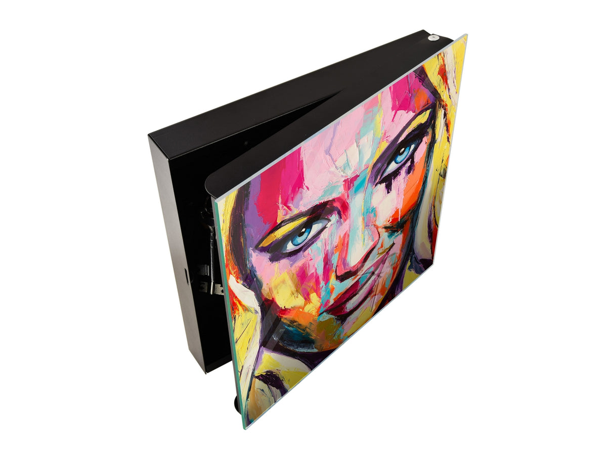 50 Key lock Box storage holder K13 A fantasy woman portrait