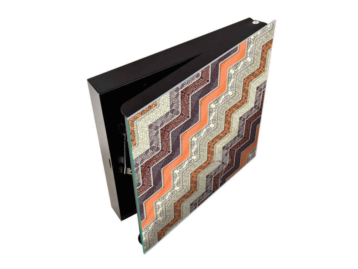 Porte-clés décoratif avec tableau à surface magnétique K10 Éléments vintage