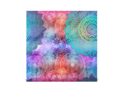 Wall Mount Key Box together K12 Vintage mandalas