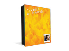 Armario de llaves con decoración a elegir K10 diseño triangular