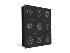 Steel Key Storage Locker K05 Dragon Octopus